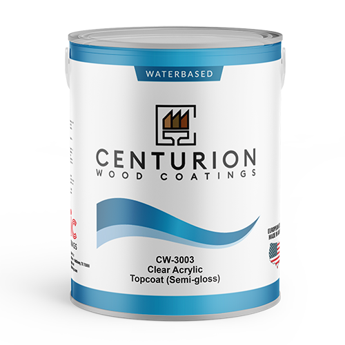 Centurion 400 Series Clear Semi-Gloss Acrylic Topcoat CW-3003