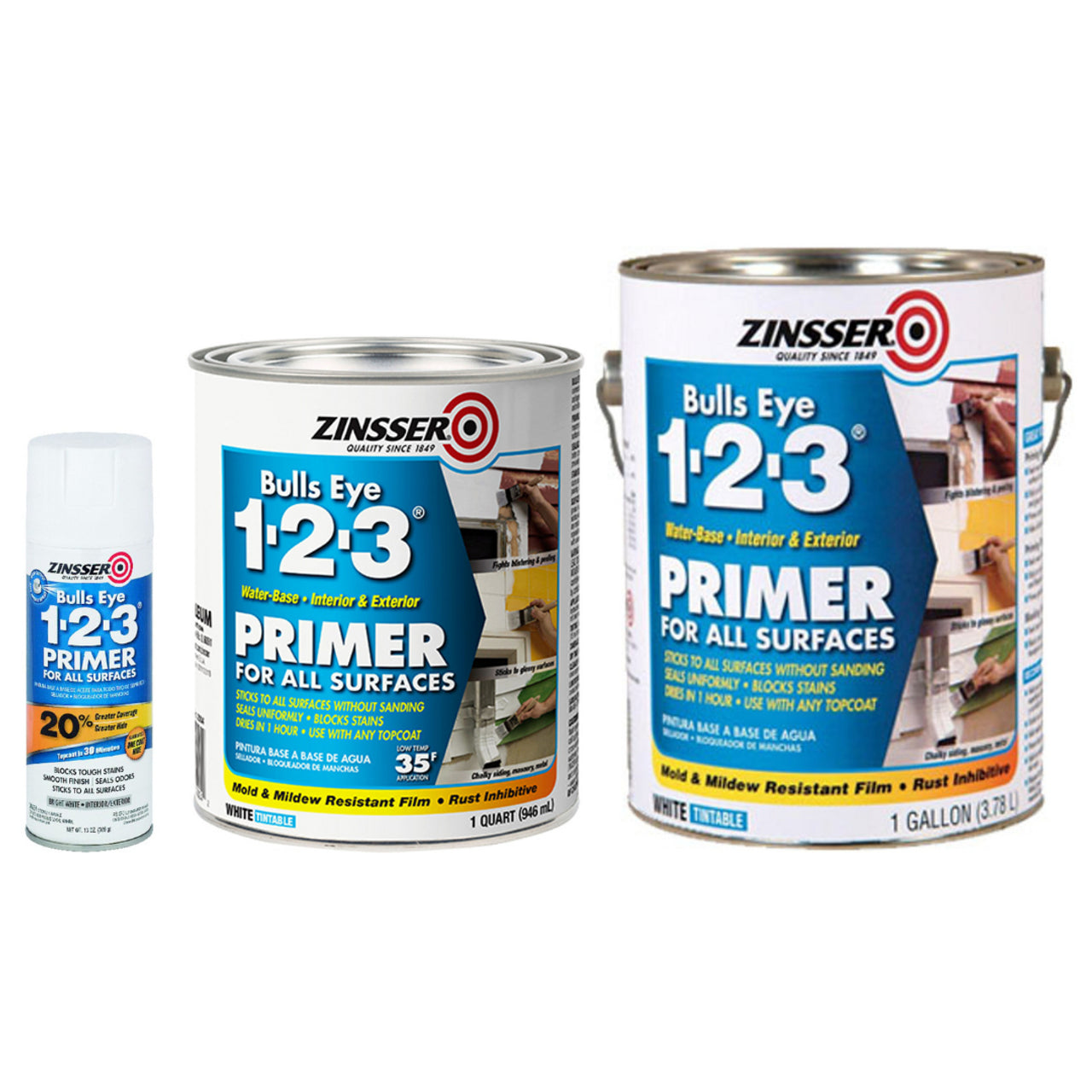 Zinsser Bulls Eye 1-2-3 Primer