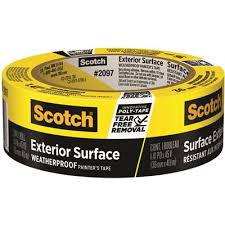 Scotch Yellow Exterior Surface Tape