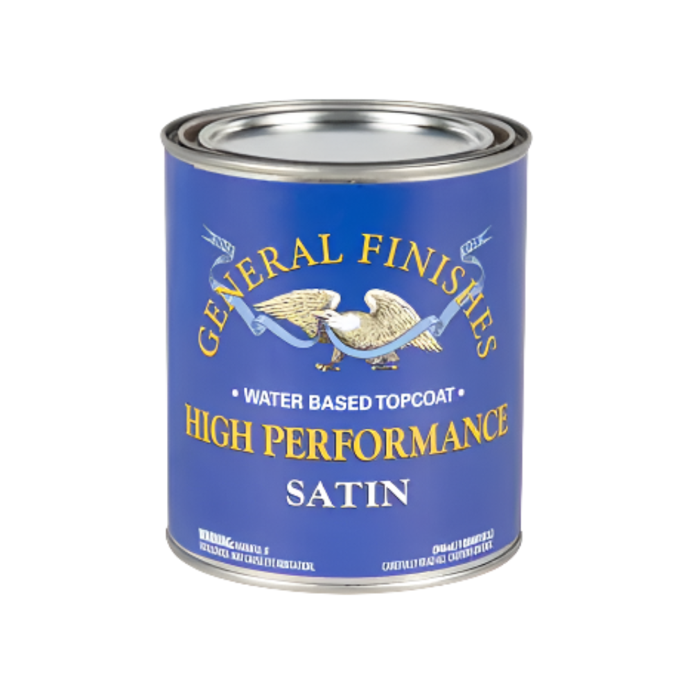 General Finishes High Performance Water-Based Topcoats