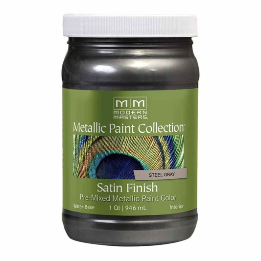 Modern Masters Metallic Paint Steel Gray