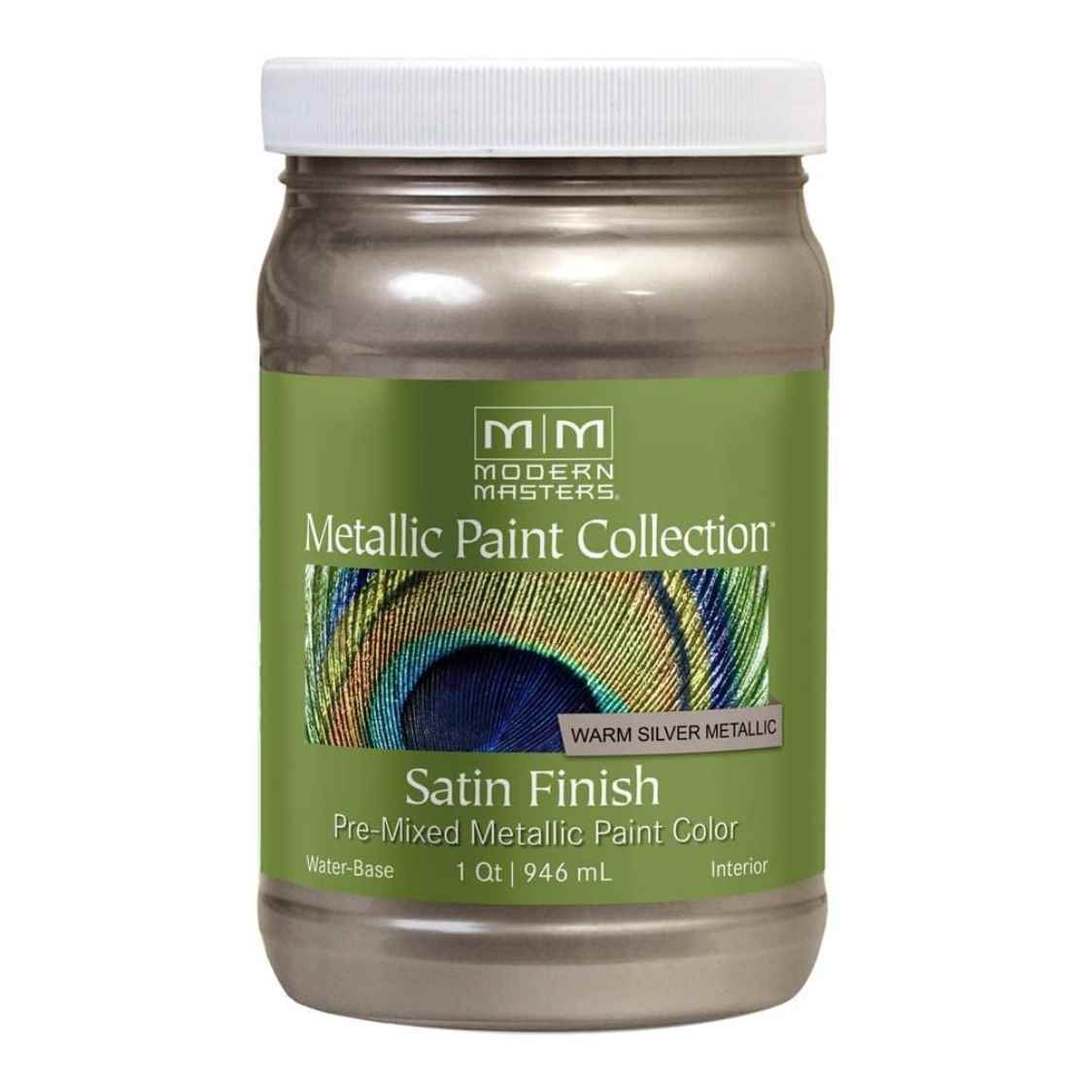 Modern Masters Metallic Paint Warm Silver